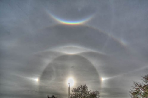 sandy ice halos