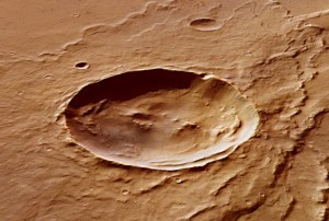 mars crater