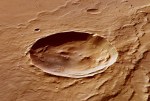 mars crater