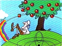 newton_apple_cartoon