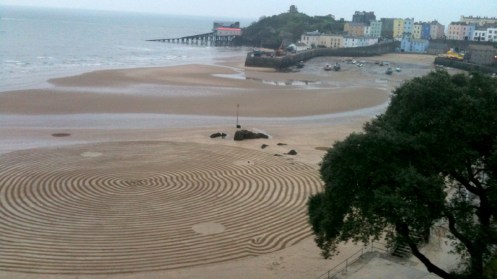 Tenby North Beach Circles