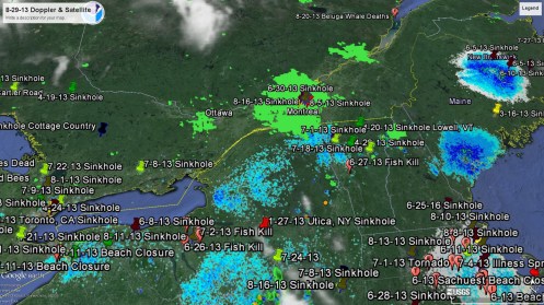 8-29-13 Weather Montreal CA