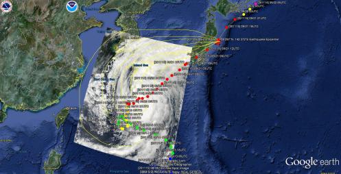 Japan Earthquake Typhoon Roku