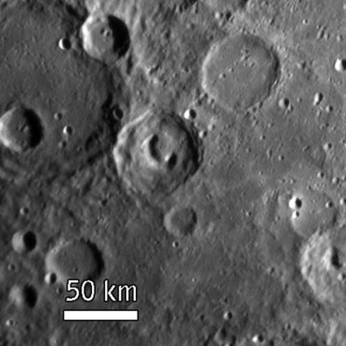 mercury craters