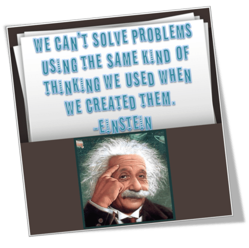 Einstein-Quote-Solve-Problems
