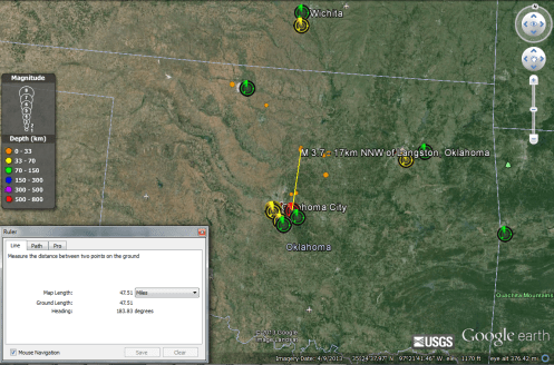 Oklahoma Earthquakes
