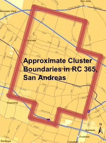 San Andreas Cluster