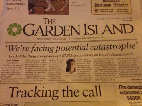 The Garden Island Article