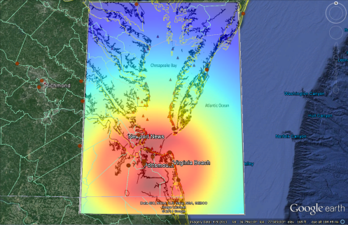 chesapeake radar power
