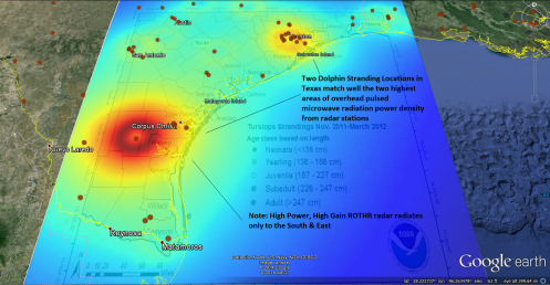 tx coast radar power strandings