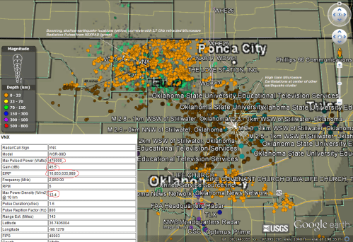 Oklahoma Earthquakes